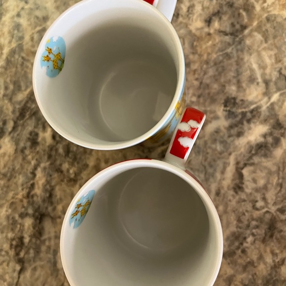 Set of Two Stacking Giraffes Coffee Tea Mugs Cups | Giraffes in Heart - Picture 9 of 10